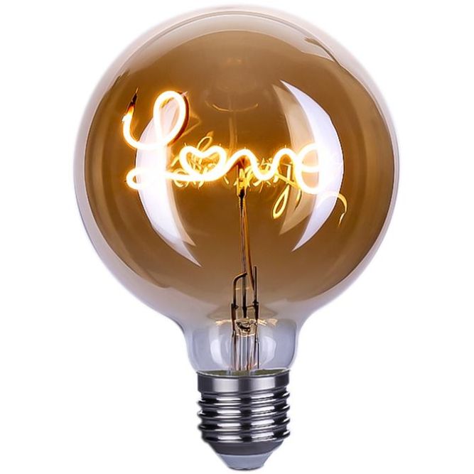 Лампа светодиодная филаментная Loft 271 G125 4Вт 2700К E27 Voltega 8522