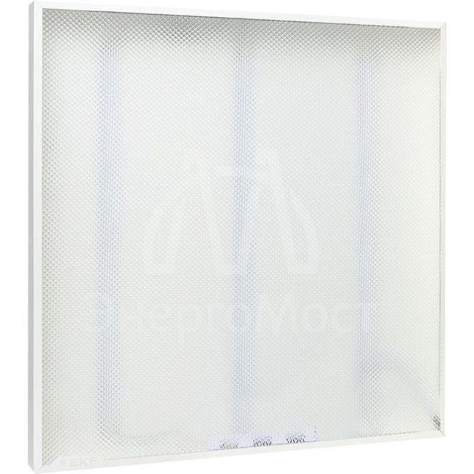 Светильник светодиодный ДВО-1001 30Вт 6500К IP40 595х595х40 опал панель EKF LPL-1001-O-30-6500-40