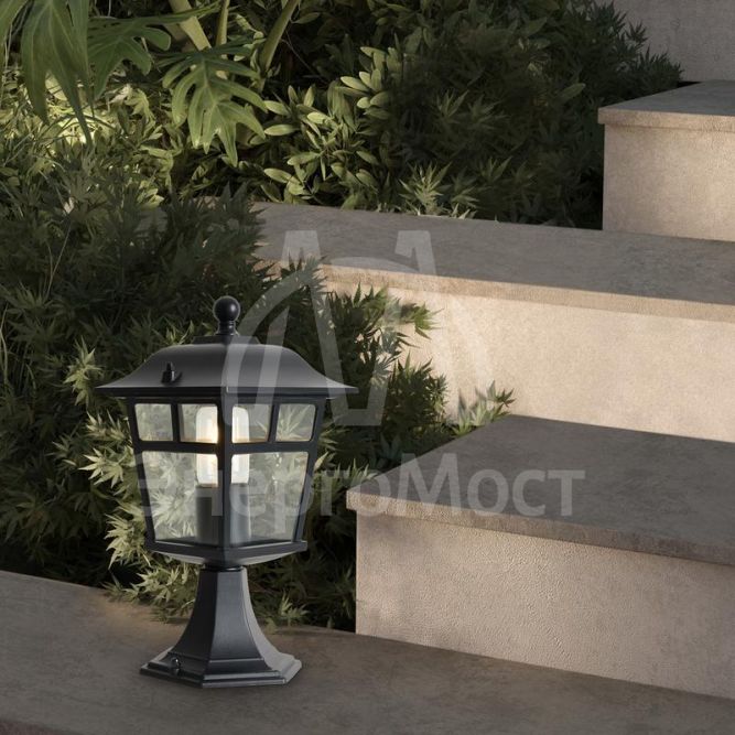 Светильник Eve 1х40Вт E27 IP44 ландшафтный Voltega VGL7212FL-01B