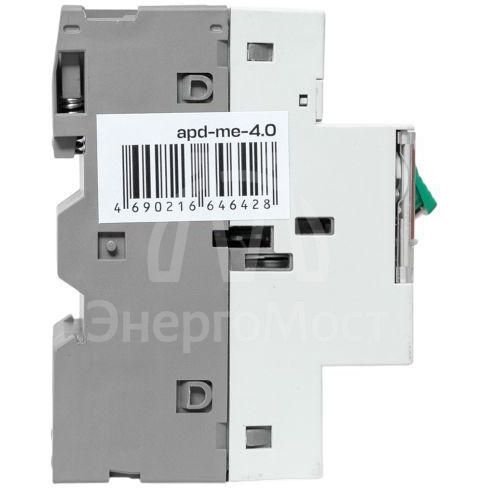 Выключатель автоматический для защиты двигателя АПД-32 2.5-4А EKF apd-me-4.0