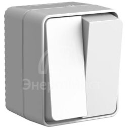 Выключатель 2-кл. ОП AtlasDesign PROFI IP54 10 АХ сер. SE ATN543051