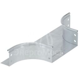 Ответвитель для лотка Т-образ. горизонт. DL 300х100 в комплекте с крепеж. эл. цинк-ламель DKC 36266KZL