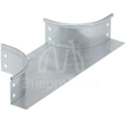 Ответвитель для лотка Т-образ. горизонт. DL 300х100 в комплекте с крепеж. эл. цинк-ламель DKC 36266KZL