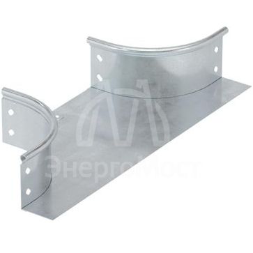 Ответвитель для лотка Т-образ. горизонт. DL 300х100 в комплекте с крепеж. эл. цинк-ламель DKC 36266KZL