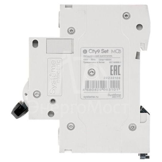 Выключатель автоматический (АВ) B 10А 3P 4.5кА 400В City9 Set SE C9F14310