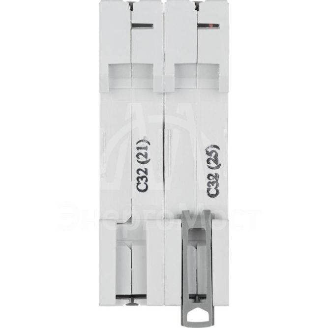 Выключатель автоматический модульный 2п C 32А 6кА TX3 6000 2мод. 230/400В Leg 404045