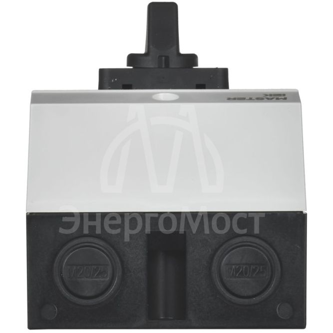 Переключатель кулачковый 25А (сх. 10) в боксе стандартная рукоятка IEK MI-CS20-025-010