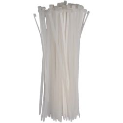 Хомут кабельный PCT 7.6х350-100WH 7.6х350 PA6.6 бел.(уп.100шт) JazzWay 5054219