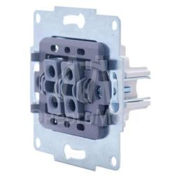 Механизм выключателя проходн. 2-кл.СП VESNA проходной двойной кремов. LEZARD 742-0388-106