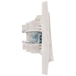 Выключатель 2-кл. Стокгольм 10А бел. PROxima EKF EXV10-023-10