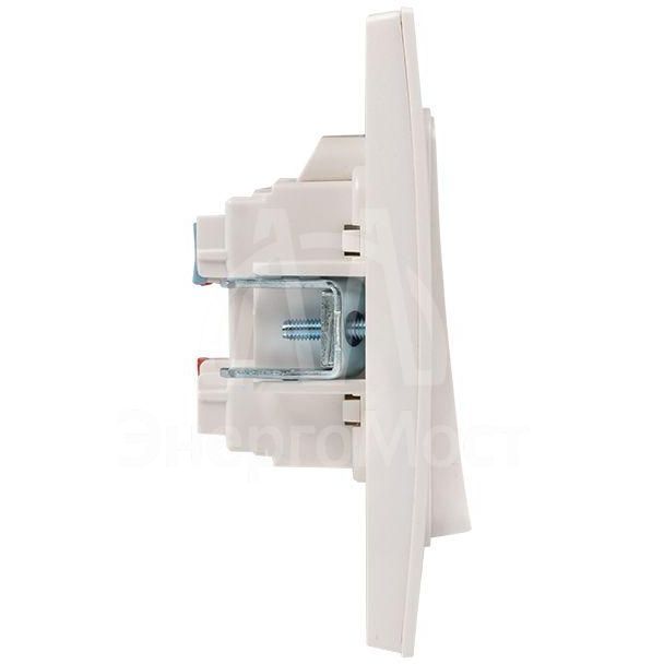 Выключатель 2-кл. Стокгольм 10А бел. PROxima EKF EXV10-023-10