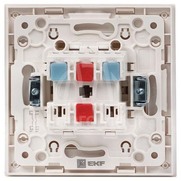 Выключатель 2-кл. Стокгольм 10А бел. PROxima EKF EXV10-023-10