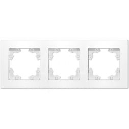 Рамка 3-м Афина универс. бел. Universal A0045