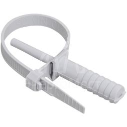 Хомут кабельный дюбельный ХД 7х150 полиамид сер. (уп.50шт) IEK UHH80-7-150-50-K41-F