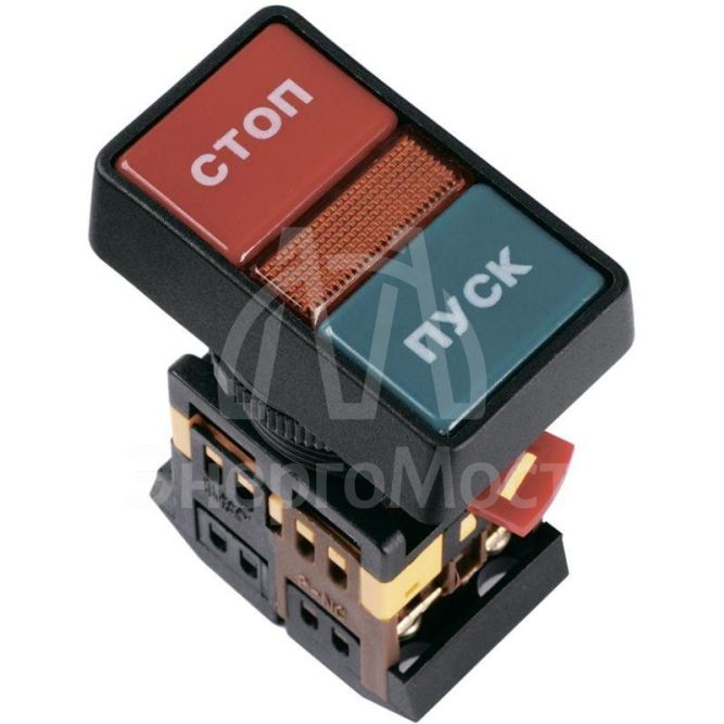 Кнопка PPBB-30N &amp;quot;Пуск-Стоп.&amp;quot; 1з+1р IEK BBD21-PPBB-K51