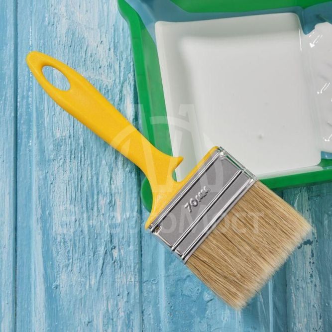 Кисть плоская &amp;quot;Эмали&amp;quot; 70х12мм Rexant 89-0314