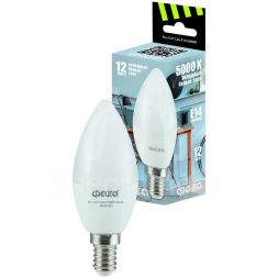 Лампа светодиодная FLL-C37 12Вт E14 5000К 230В 50Гц ФАZА 5038530