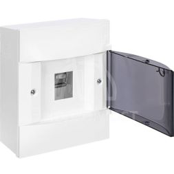 Щиток пластиковый навесной Practibox S 1х4 дым. дверь Leg 134614