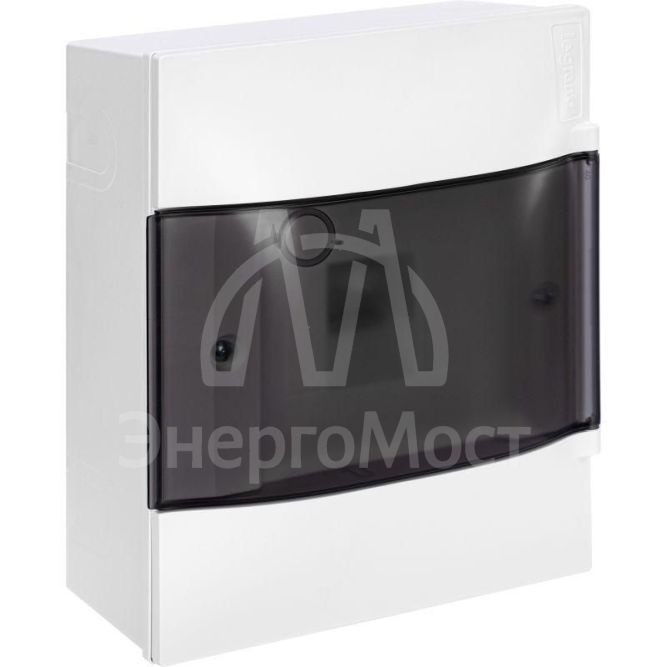 Щиток пластиковый навесной Practibox S 1х4 дым. дверь Leg 134614