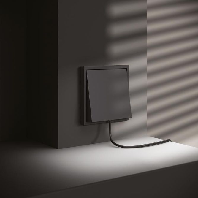 Вывод кабеля СП S70 механизм графит Voltum VLS080207