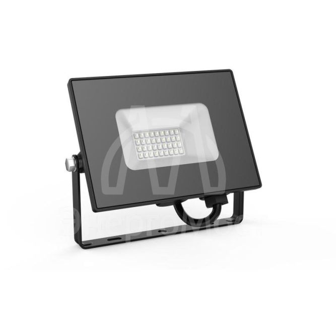 Прожектор светодиодный Elementary 20Вт 1600лм IP65 зел. свечения черн. корпус Gauss 613100620