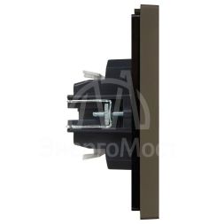 Выключатель 1-кл. СП FORTE&PIANO 10А FP301 сер. IEK FP-V10-0-10-1-K03