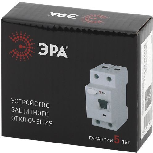 Выключатель дифференциального тока (УЗО) 1P+N 25А 10мА ВД1-63 Pro NO-902-48 ЭРА Б0031889