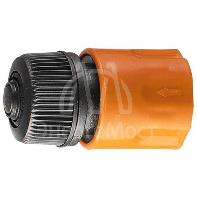 Соединитель аквастоп быстросъемный для шланга 1/2 Вихрь 73/7/2/16