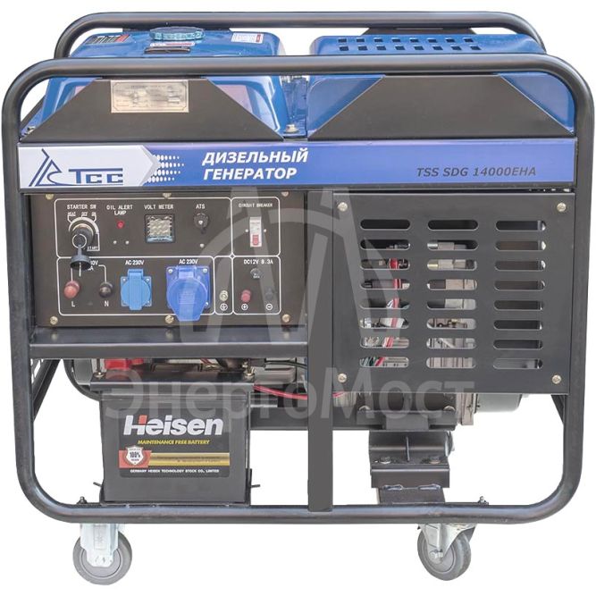 Дизель генератор TSS SDG 14000EHA в кожухе МК-3.1