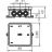 Коробка распределительная без клемм. колодки A11 свет. сер. OBO 2000342