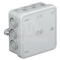 Коробка распределительная без клемм. колодки A11 свет. сер. OBO 2000342