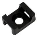 Площадка под хомуты PCP-S 22х16-100BL с монтажн. отверст. PA6.6 черн. (уп.100шт) JazzWay 5055209