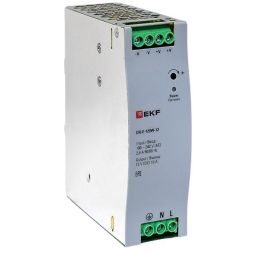 Блок питания на DIN-рейку 120Вт Uвх ~ 220В AC Uвых - 12В DC постоянного тока EKF DR-E-120W-12