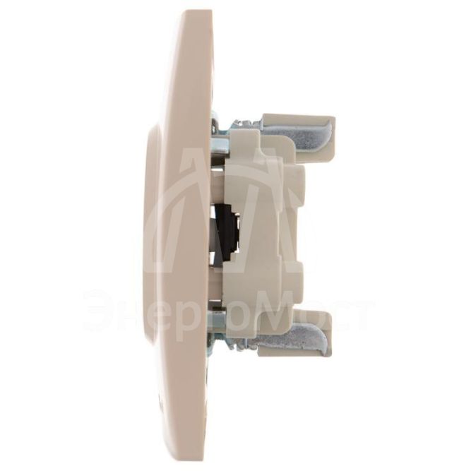 Розетка 2-м СП KARINA 16А IP20 без заземл. термопласт крем. LEZARD 707-0300-128B