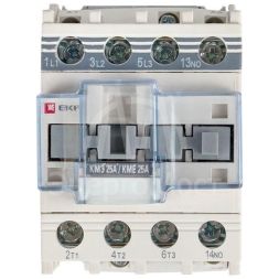 Контактор КМЭ 25А кат. 380В AC 1НЗ EKF ctr-s-25-380-nc