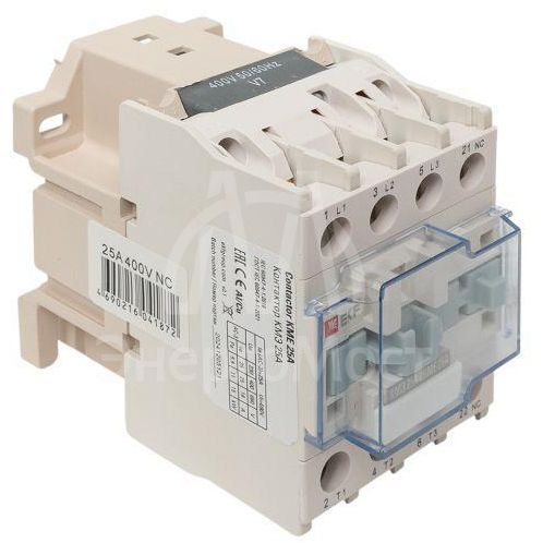 Контактор КМЭ 25А кат. 380В AC 1НЗ EKF ctr-s-25-380-nc