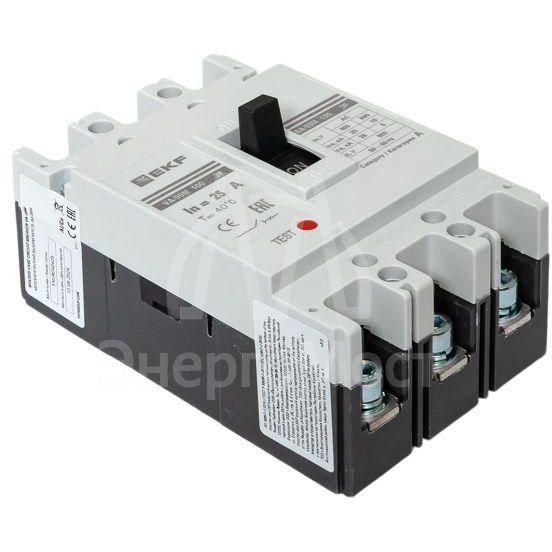 Выключатель автоматический 3п 100/25А 35кА ВА-99М PROxima EKF mccb99-100-25m