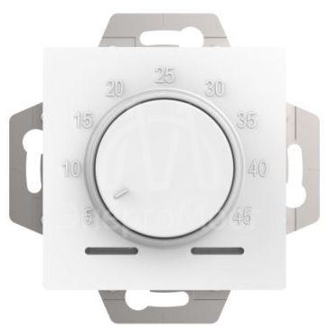Термостат теплого пола электронный AtlasDesign 10А с датчиком механизм лотос SE ATN001335