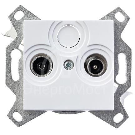 Розетка TV-R Levit оконечная бел. ABB 2CHH083503A6003