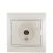 Розетка TV СП Мира проходная жемчуж. бел. перламутр LEZARD 701-3030-129