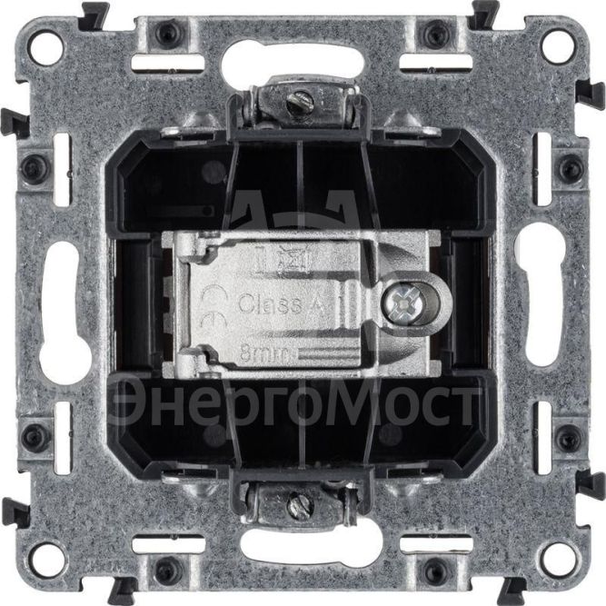 Механизм розетки TV с топологией &amp;quot;звезда&amp;quot; Valena Life 1 выход 0-2400МГц с лиц. панелью бел. Leg 753451