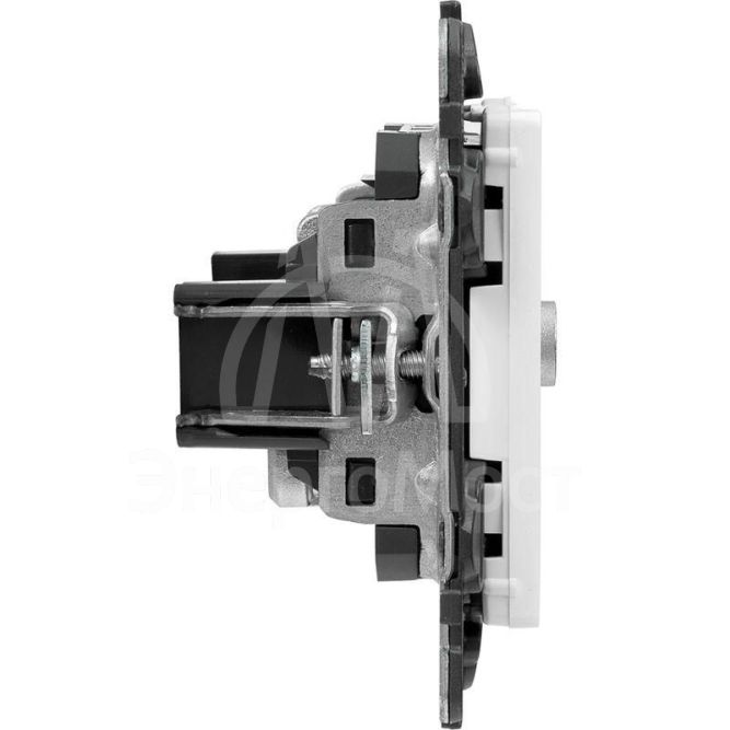 Механизм розетки TV с топологией &amp;quot;звезда&amp;quot; Valena Life 1 выход 0-2400МГц с лиц. панелью бел. Leg 753451