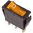 Выключатель клавишный 250В 15А (3с) ON-OFF RWB-404 SC-791 IRS-101-1C желт. с подсветкой Rexant 36-2212