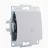 Механизм выключателя промежуточного 1-кл. 2п СП Karina 10А IP20 бел. LEZARD 707-0288-107