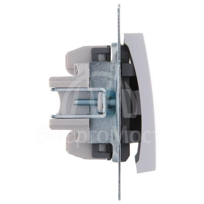 Механизм выключателя промежуточного 1-кл. 2п СП Karina 10А IP20 бел. LEZARD 707-0288-107