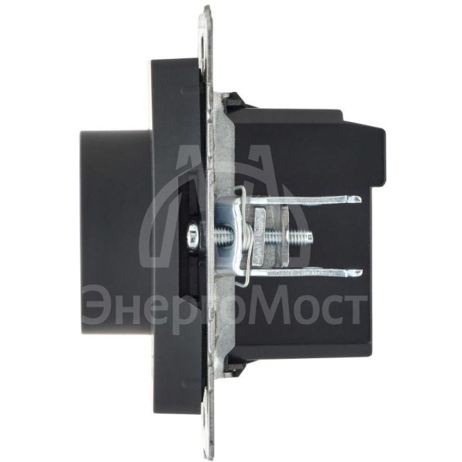 Термостат электронный с индикацией BRITE СП IP20 ТС10-1-БрГ графит IEK BR-RT11-K53