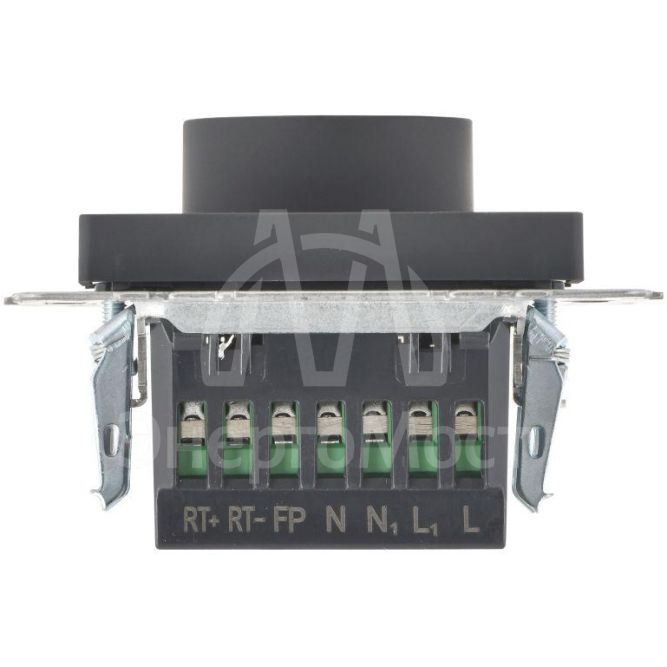 Термостат электронный с индикацией BRITE СП IP20 ТС10-1-БрГ графит IEK BR-RT11-K53