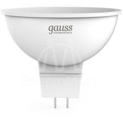 Лампа светодиодная Elementary MR16 7Вт 3000К тепл. бел. GU5.3 530лм 220-240В Gauss 13517