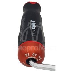 Отвертка с регулировкой крутящего момента Nm 3.0-5.4 с набором насадок 12шт в кейсе plus/minus Felo 10099816