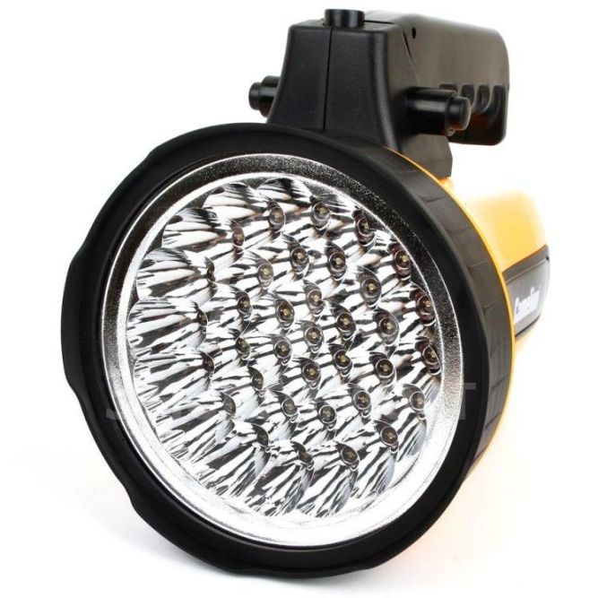 Фонарь 35LED 29315 (аккум. 220В желт.; 6В 4А-ч пласт. короб.) Camelion 10469